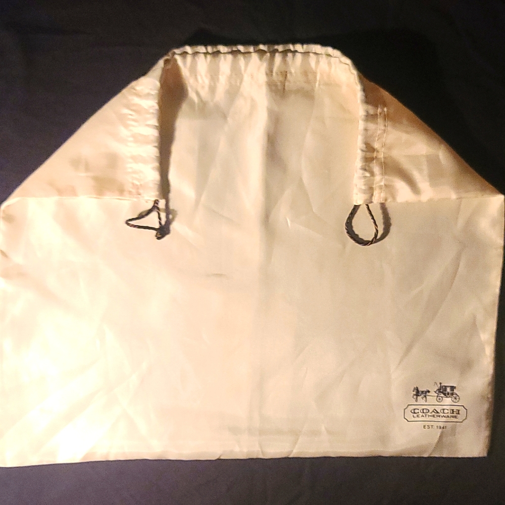 Medium Vintage Coach Dust Bag